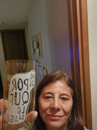 Customer photo review of Virales Juego de 6 Vasos
