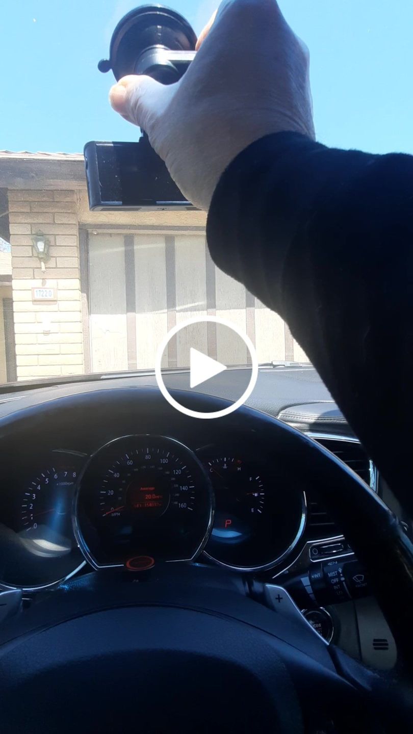 Customer video review of Redtiger F7N Dash Cam Suction Mount with GPS Module