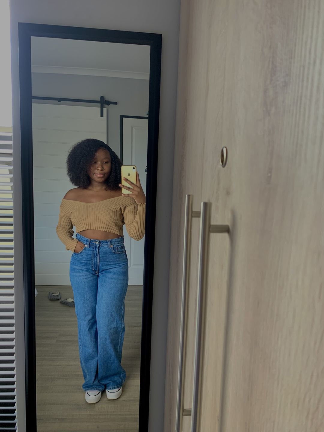 Customer photo review of Super curly wig