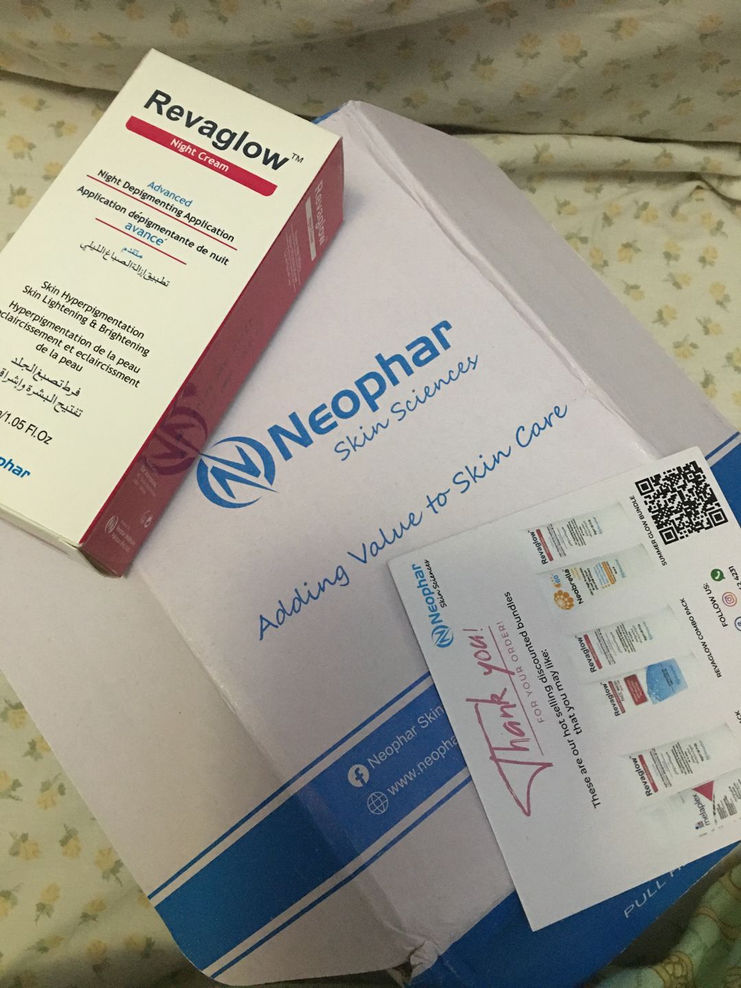 Customer photo review of Radiant Skin Power Pack