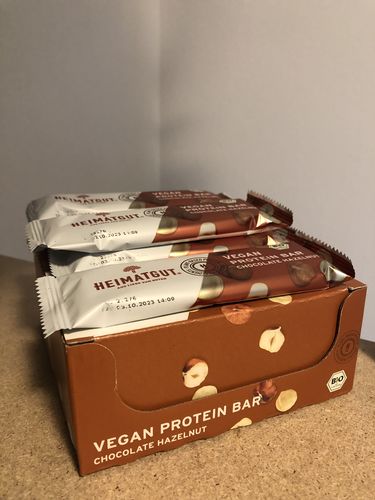 Customer photo review of Bio Protein Bar – Chocolate Hazelnut 40g