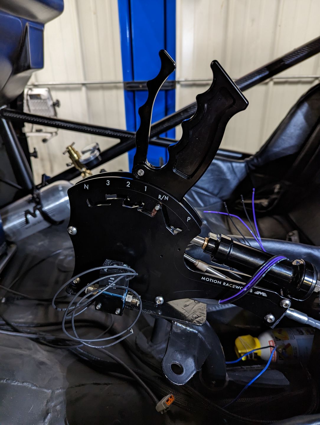 Customer photo review of Operator Shifter MAC Valve Mounting Bracket 16-14005