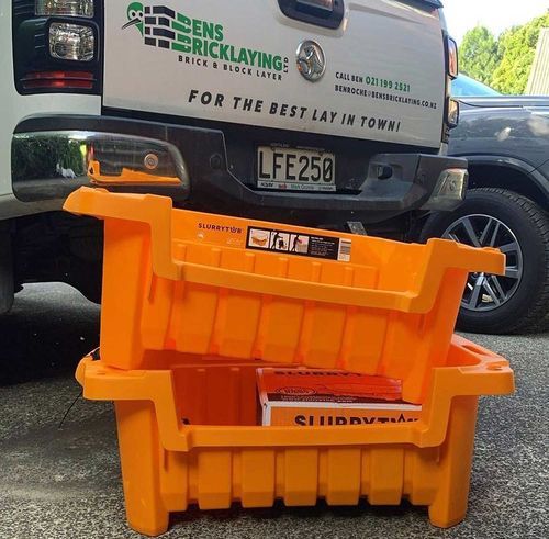 Customer photo review of SLURRYTUB (Single Tub)