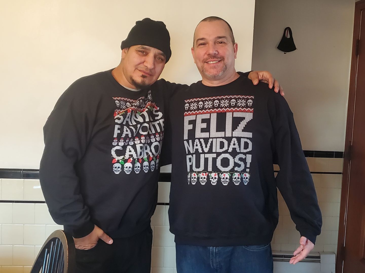 Customer photo review of Premium Pendejos, All Of You Old School OG T-shirt
