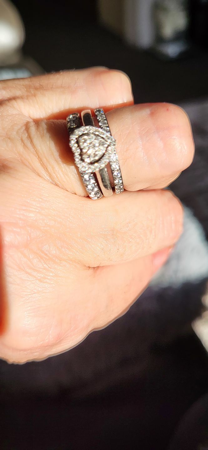 Customer photo review of Original 2mm Full Glitz Ring