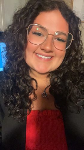 Customer photo review of Curly Dark Brown 110G