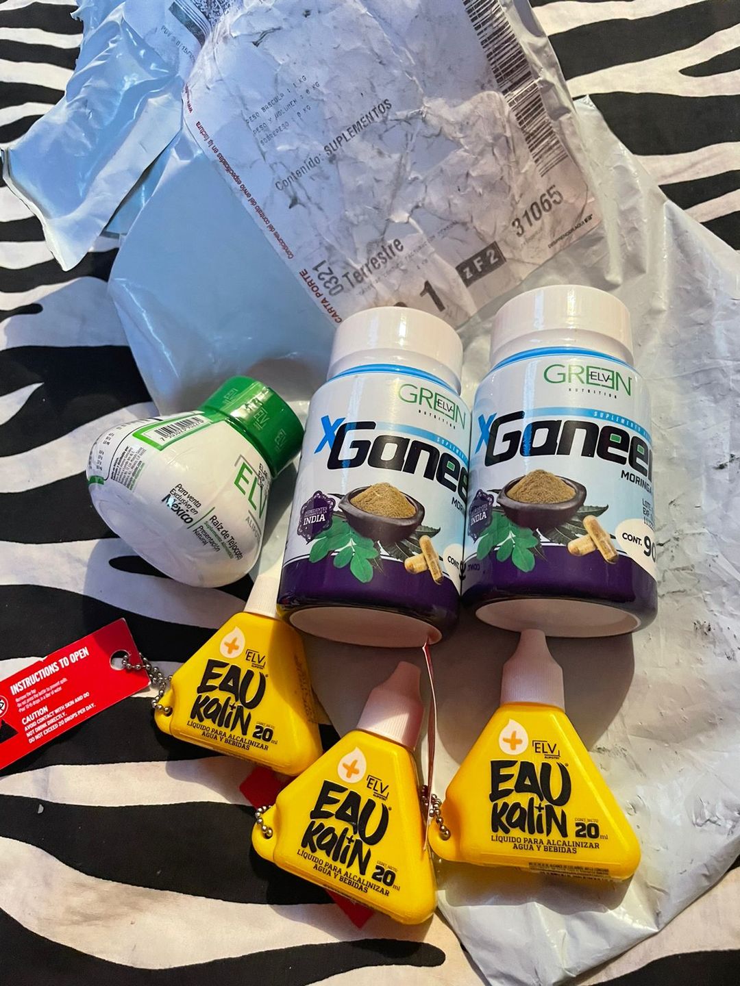 Customer photo review of KIT COMPLETO RAÍZ 3 MESES