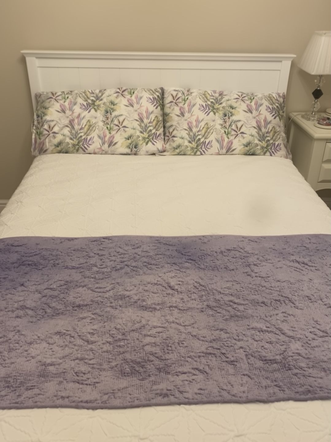 Customer photo review of Iridescent Garden Pure Silk Pillowcase