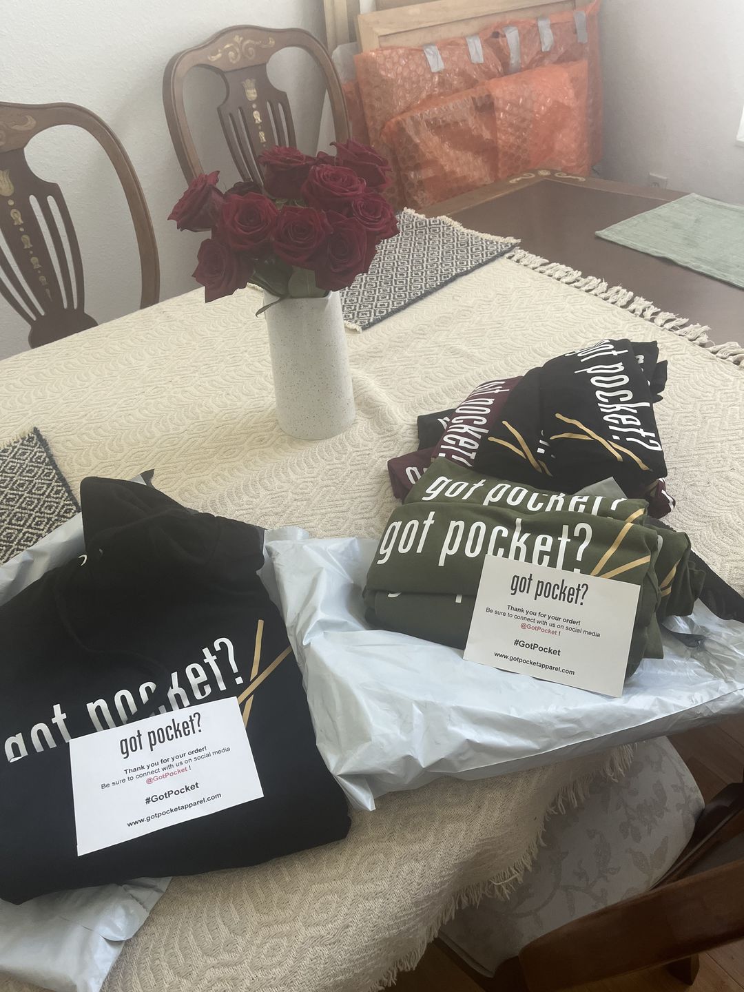 Customer photo review of Drum Zip Hoodie