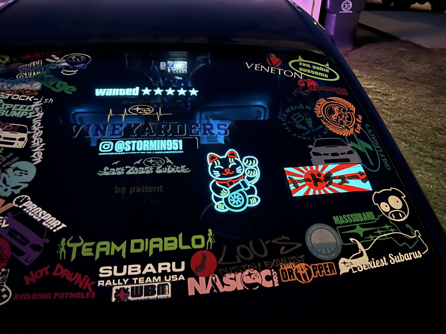 Customer photo review of Fresh Skids Electric Sticker