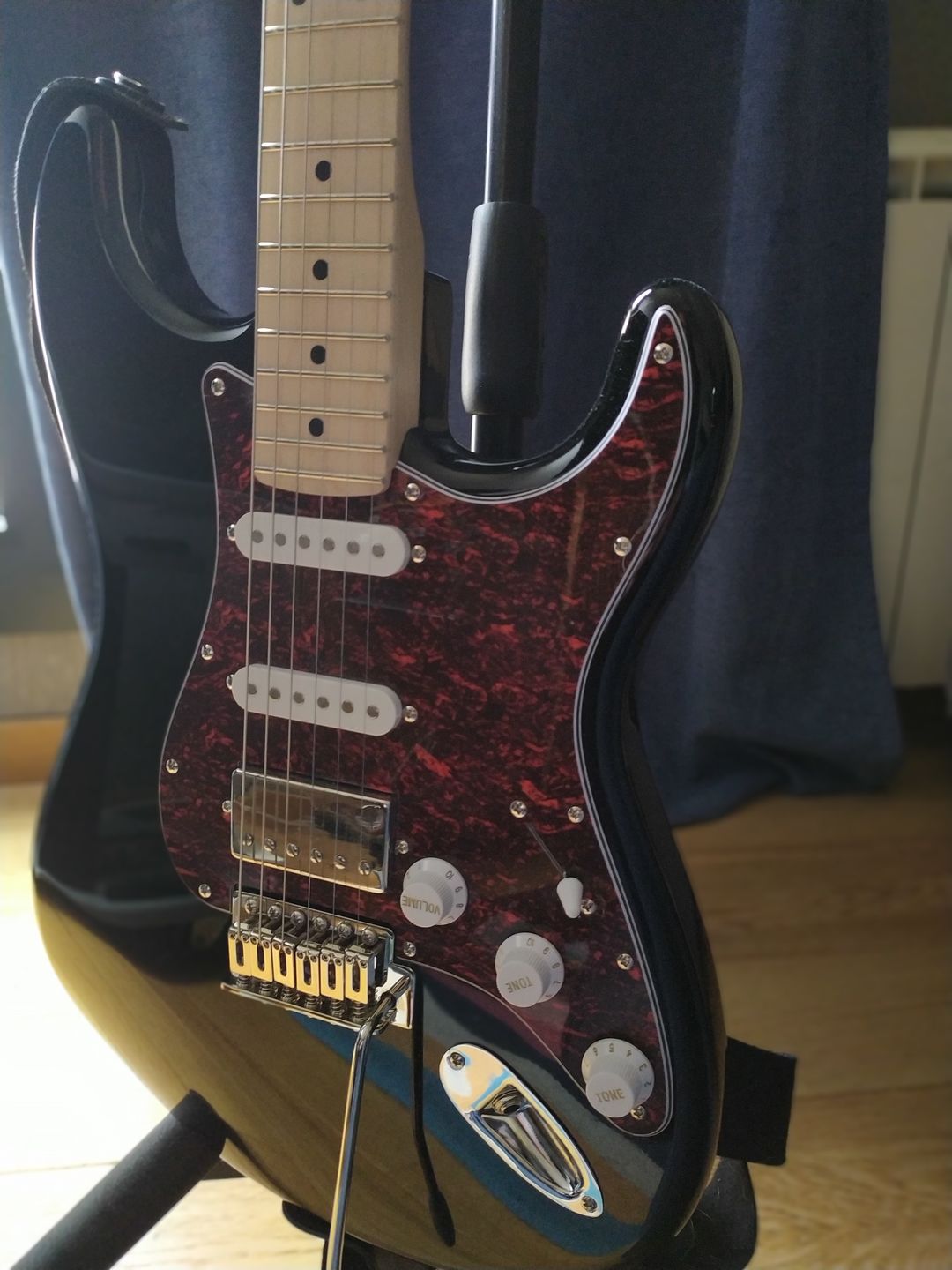 Customer photo review of Donner DST-152 Guitare électrique set débutant ST Type