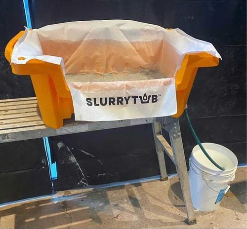 Customer photo review of SLURRYTUB (Single Tub)