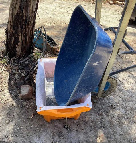 Customer photo review of SLURRYTUB (Single Tub)