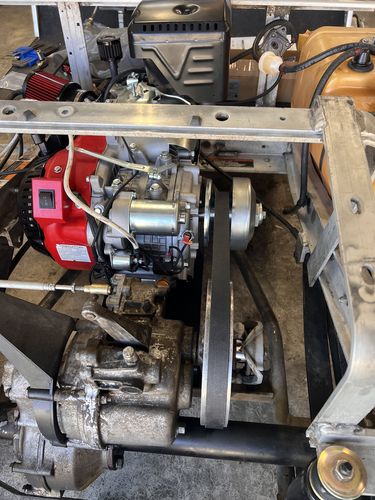 Customer photo review of 42" x 15/16" Drive Belt for Club Car