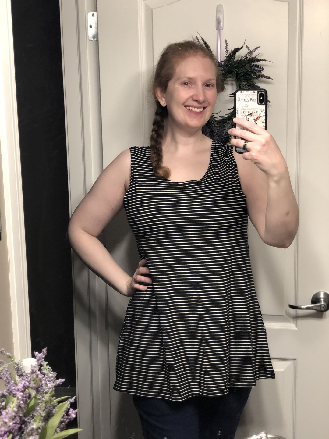Customer photo review of *Pre-Sale* Flowy Tank - Boxing Day