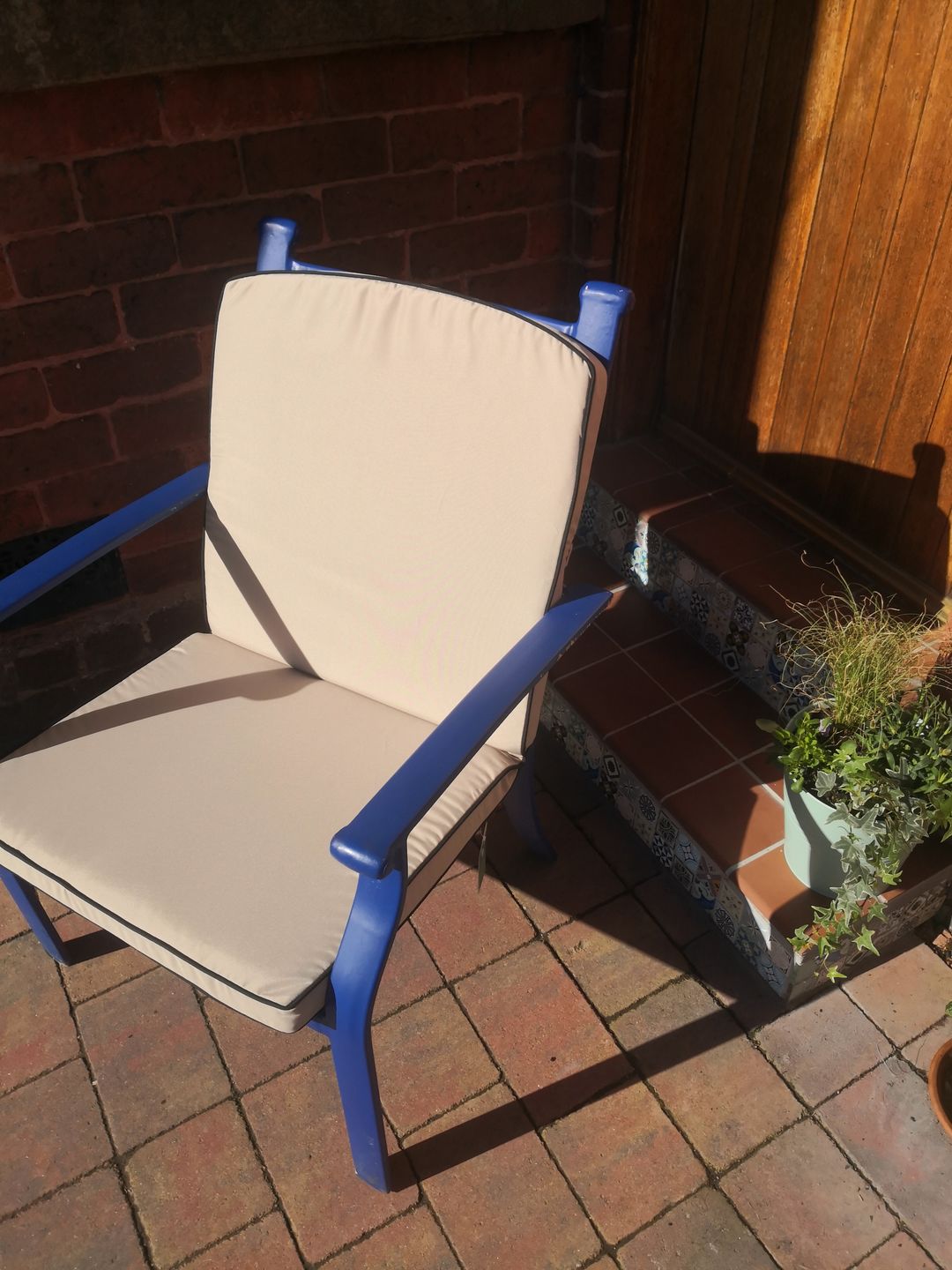 Customer photo review of Lucca Seat & Back Seat Pad "53cm x 47cm x 53cm"