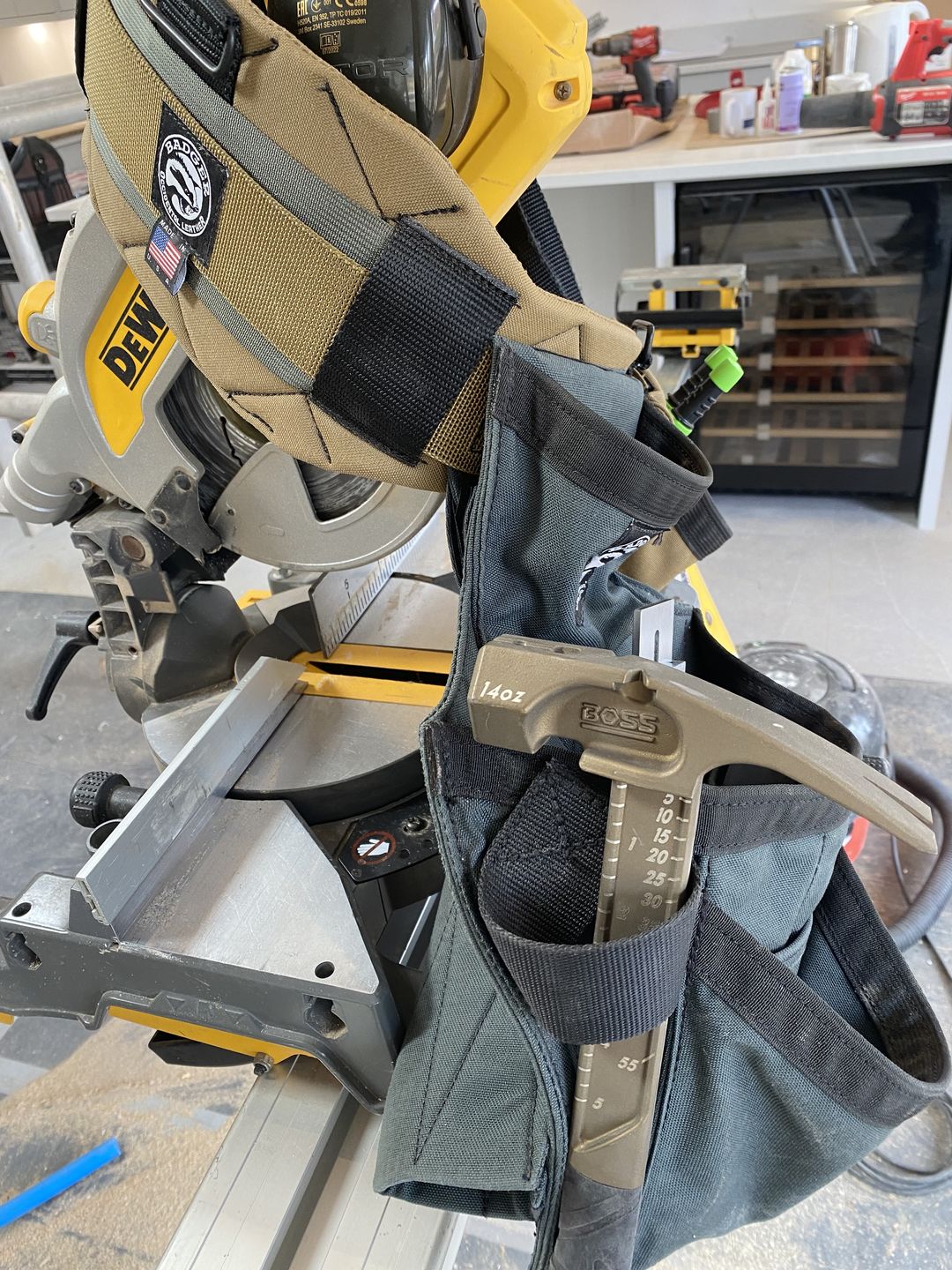 Customer photo review of Badger Toolbelts | Belt Sawdust Sage