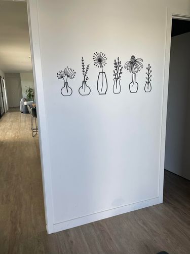 Customer photo review of Wildflower Wall Art Set