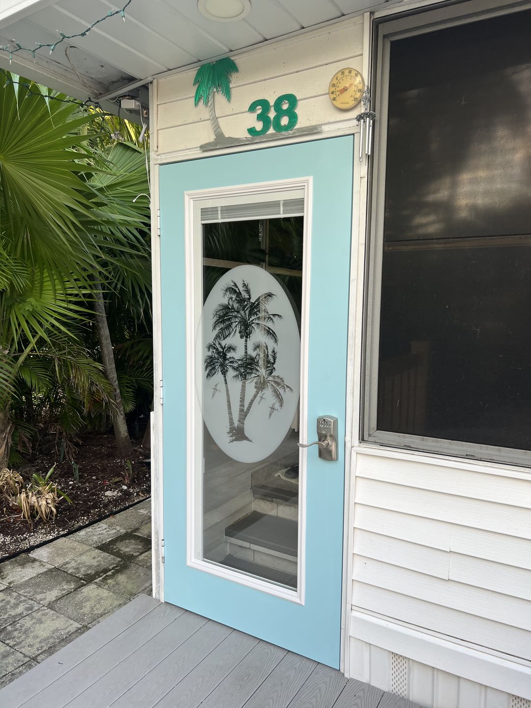 Customer photo review of 36" x 80" Smooth Fiberglass Entry Door Slab (6 Panel)