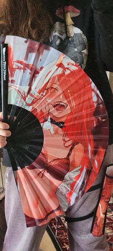 Customer photo review of Custom - Hand Fan
