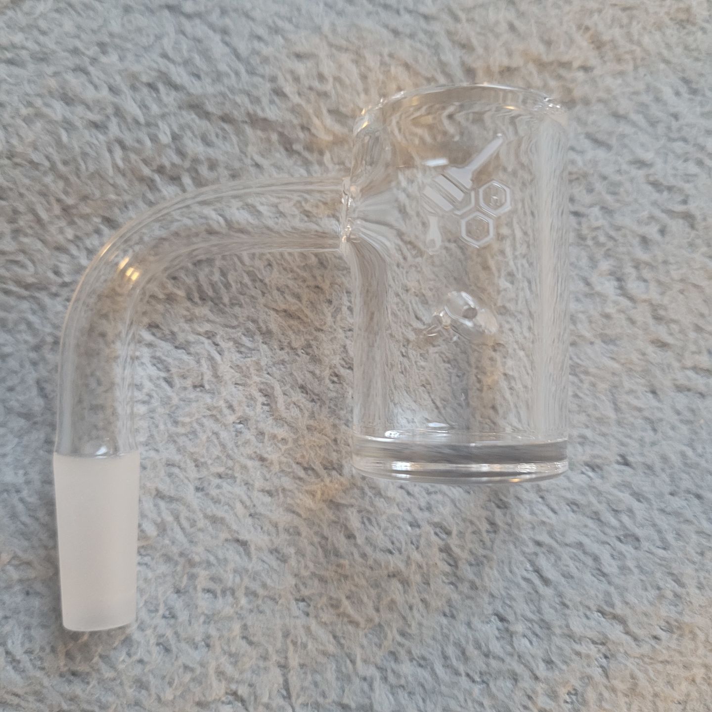 Customer photo review of WHIRLWIND QUARTZ BANGER - 90° DEGREE | YL