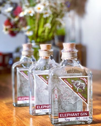 Customer photo review of Elephant London Dry Gin 500ml