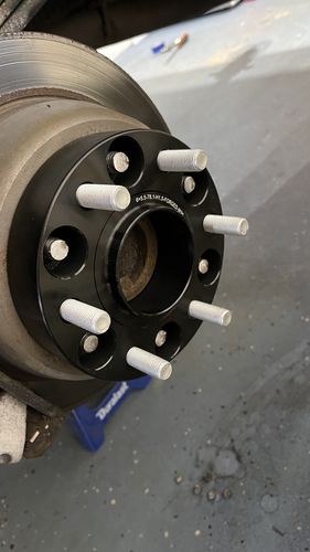 Customer photo review of 1.5 inch Hubcentric Wheel Spacers