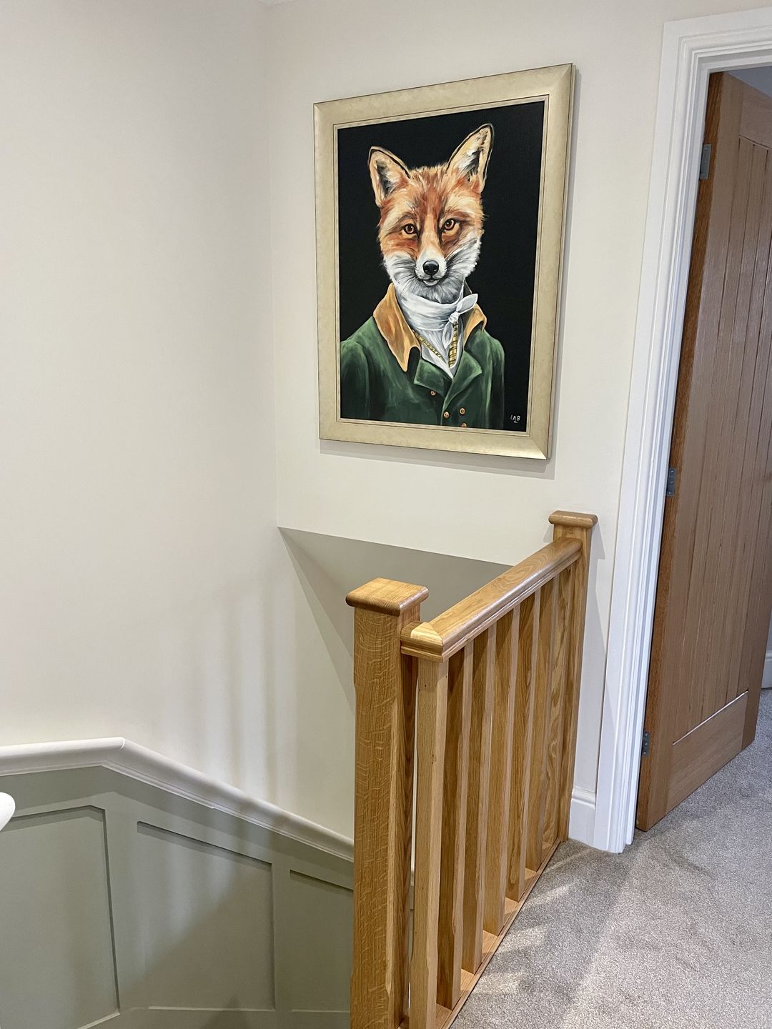 Customer photo review of Dapper Fox By Louise Brown