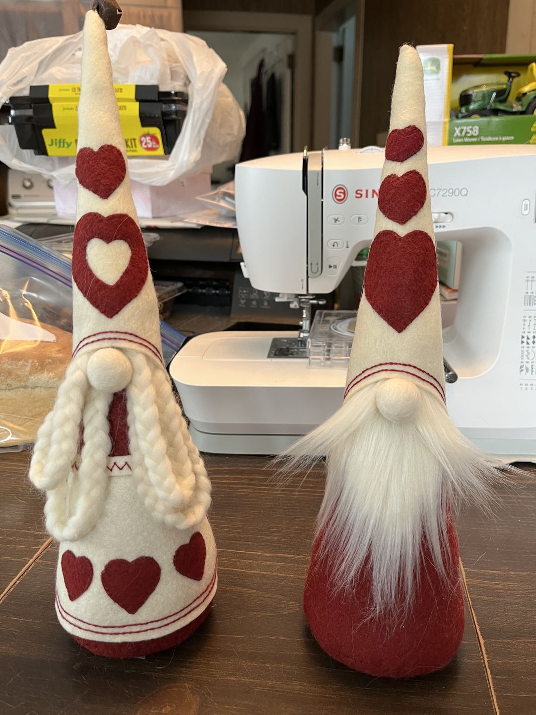 Customer photo review of Acrylic Craft Felt By Yard