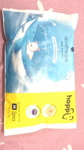 Customer photo review of [Trial Pack] Hoppi AirDream Baby Diaper Tape NB2/S2/M2/L2(1 Pack) 2mm Ultracore Technology