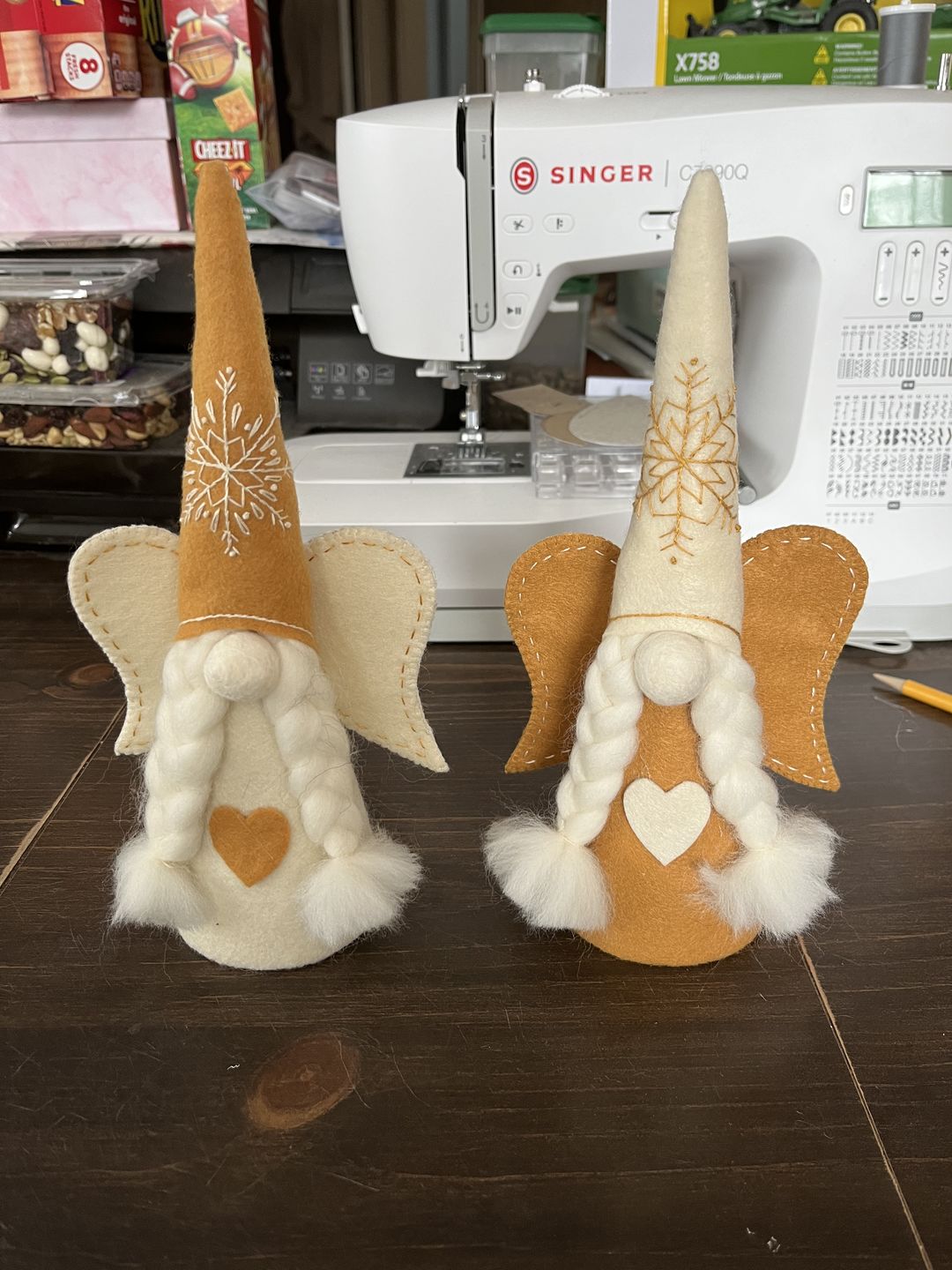 Customer photo review of Acrylic Craft Felt By Yard