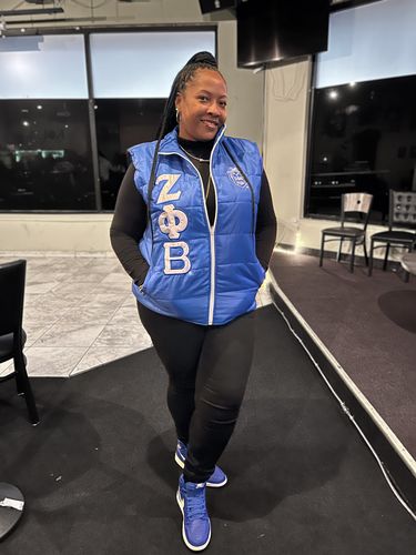 Customer photo review of *D9 Greek Puffer Vest