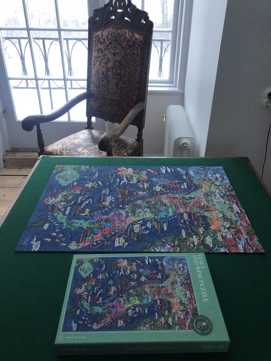 Customer photo review of Wine Puzzle - Italy