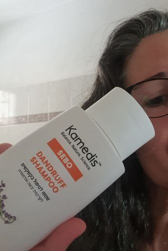 Customer photo review of שמפו טיפולי נגד קשקשים - 3 יחידות | SEBO DANDRUFF SHAMPOO