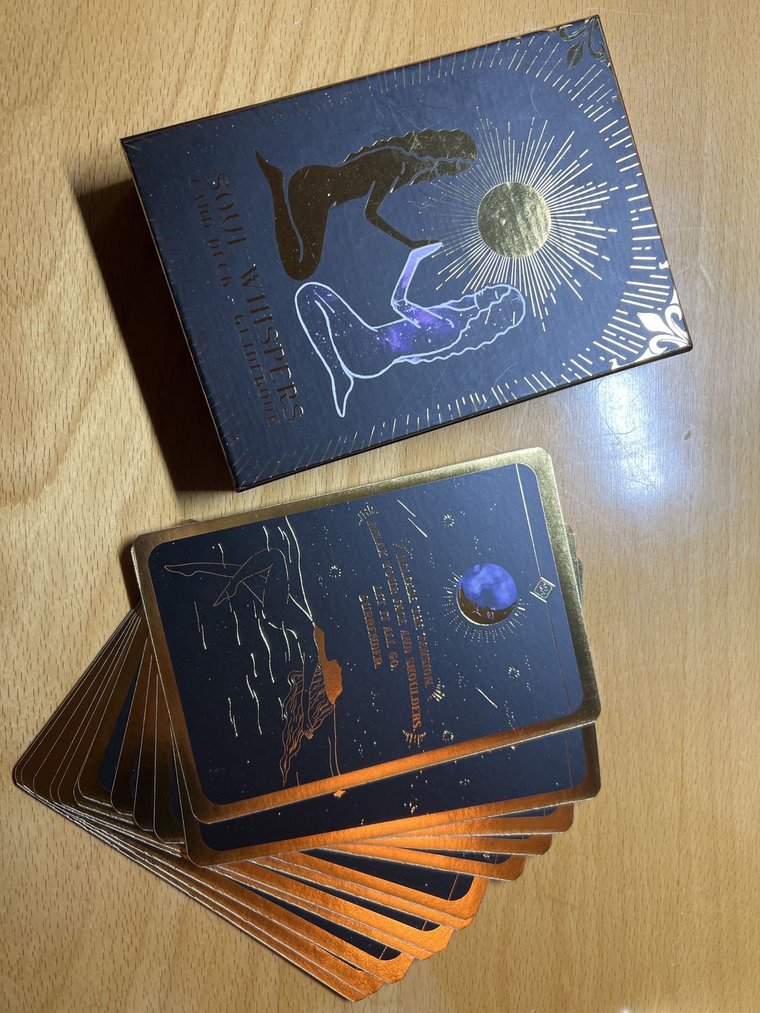 Customer photo review of Soul Whispers Card Deck
