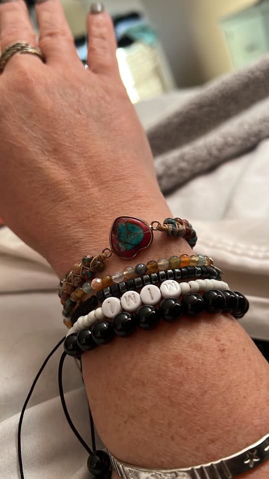 Customer photo review of Passionate Heart Jasper Bracelet