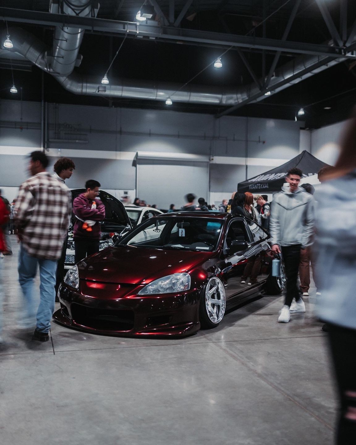 Customer photo review of Glossy Metallic Black Rose Vinyl Wrap