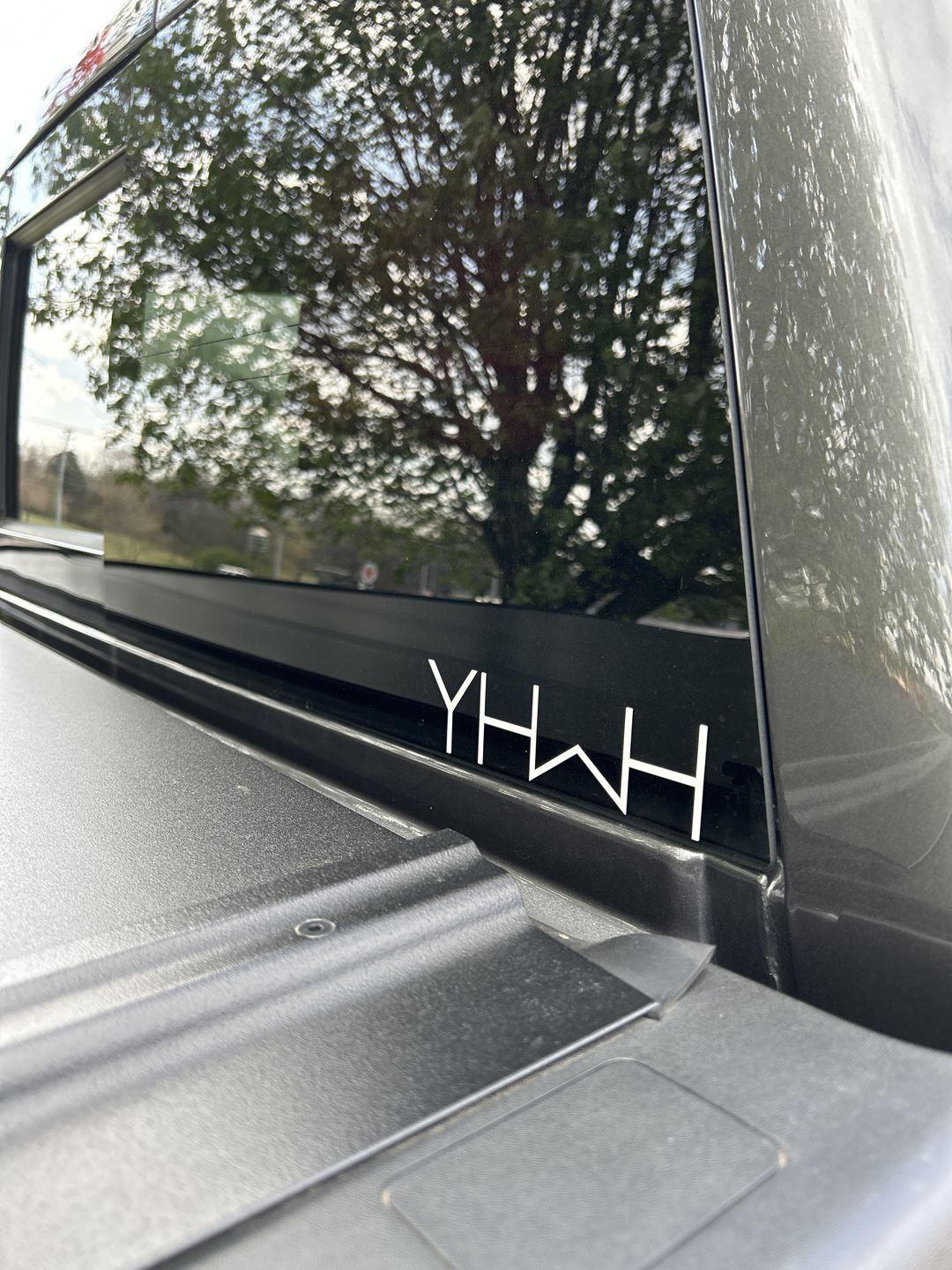 Customer photo review of Laser Cut Decal Logo Pack