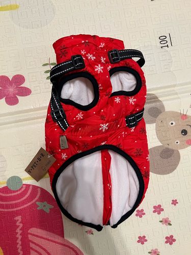 Customer photo review of Dog Coat - Winter Dog Jacket Australia