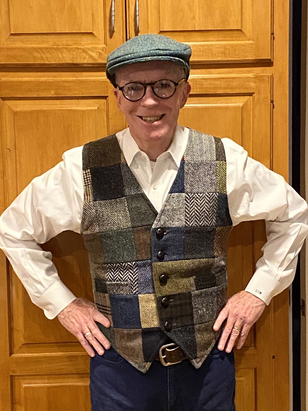 Customer photo review of Vintage Cap Linen 4th of July Limited Edition