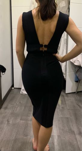 Customer photo review of Daria Midi Dress