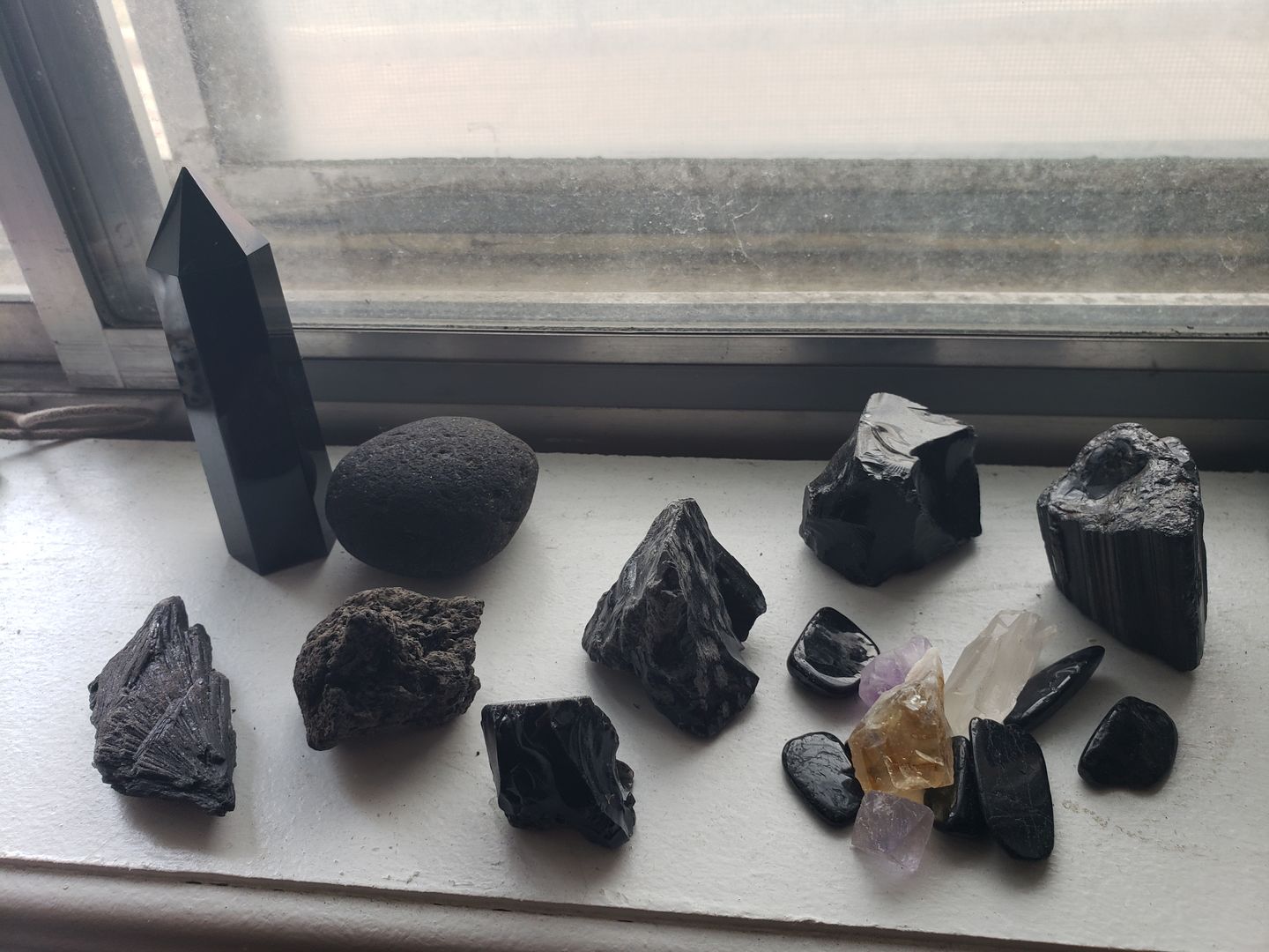 Customer photo review of Tektite Specimen - The Only Crystal on the Planet that can Absorb Dark Energy