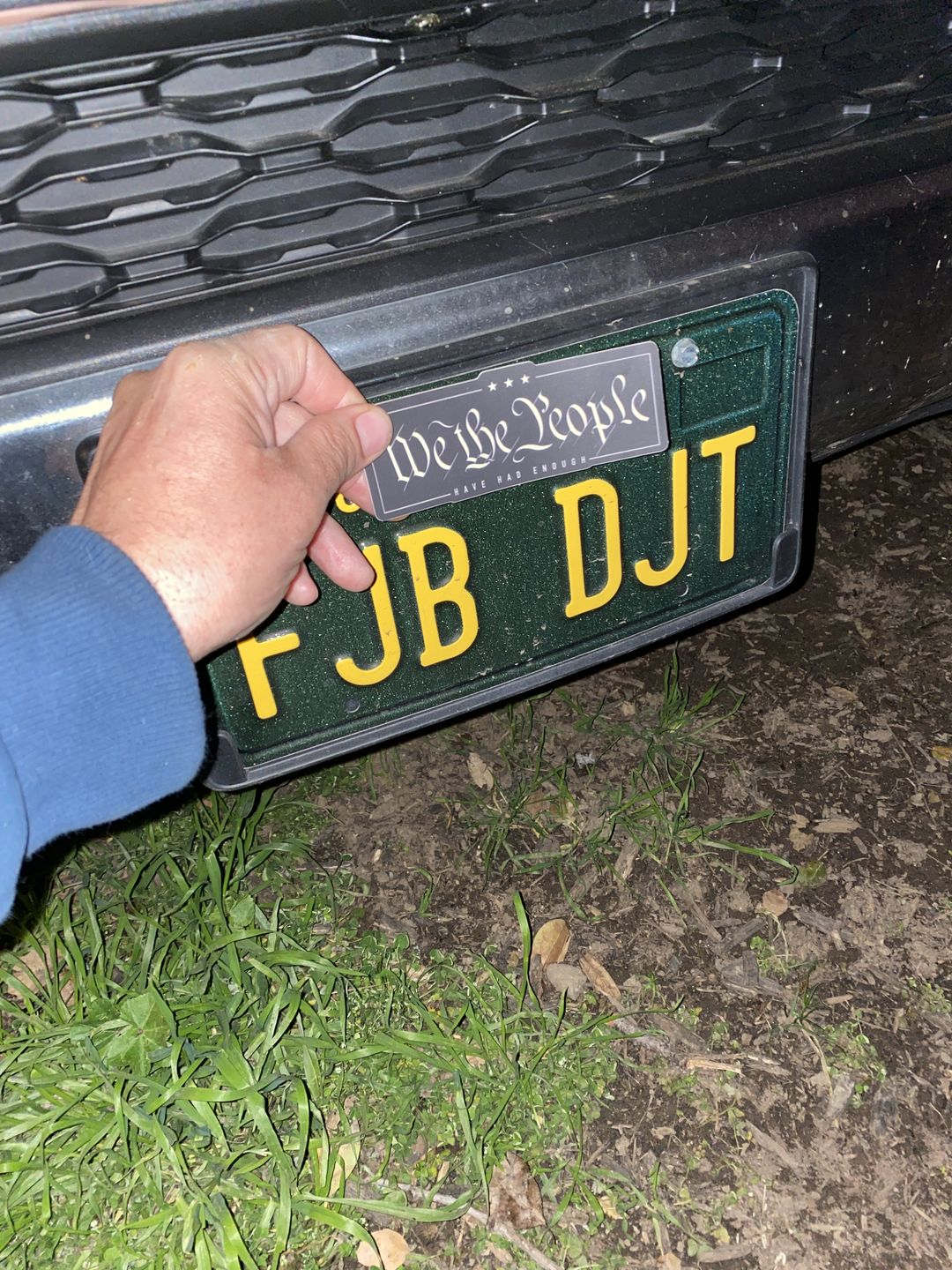 Customer photo review of We the People Decal