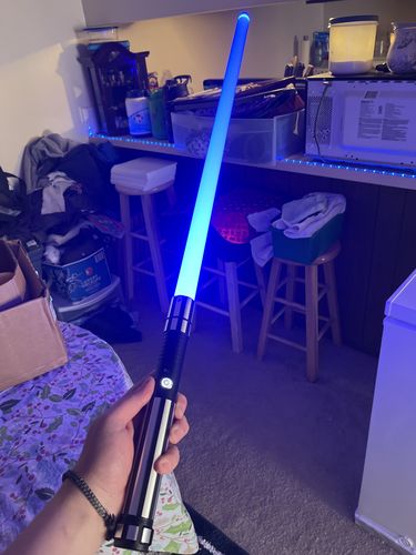 Customer photo review of The Newcomer lightsaber