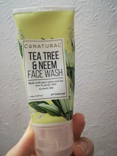 Customer photo review of Tea Tree & Neem Face Wash