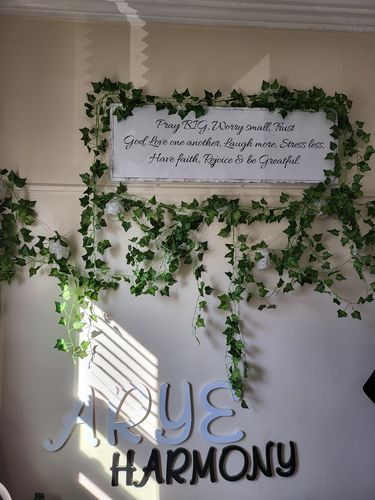 Customer photo review of Custom Quote Rustic Canvas (READY TO HANG) - Free Shipping