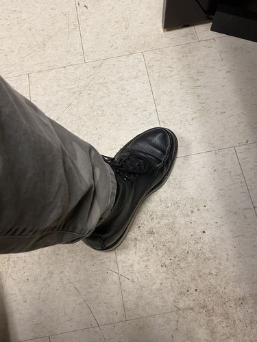 Customer photo review of Irish Setter by Red Wing Men's Wingshooter Black Waterproof Boots 00845