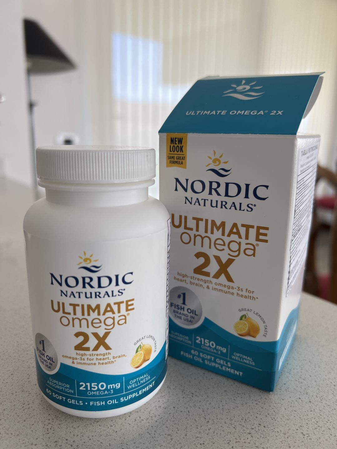 Customer photo review of Ultimate Omega-3  2X 2.150 mg-60 softgels