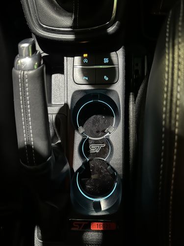 Customer photo review of Mk8 Fiesta / Mk2 Puma Cup Holder Insert Set