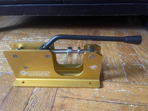 Customer photo review of 125mm Inline Skate Bearing press Gold